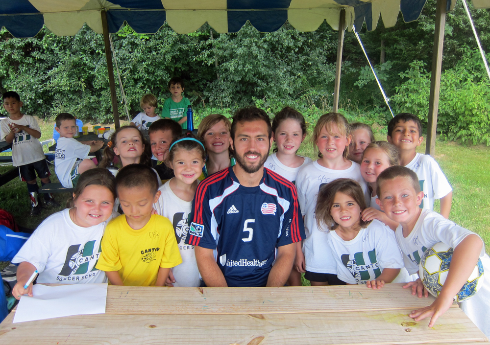 Canton Soccer School visit Canton Citizen