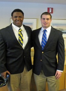 Mo Hurst (left) and Stephen Cesso