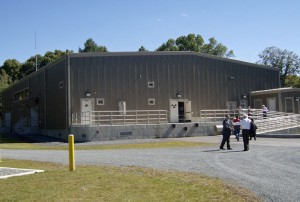 The Edward M. Sullivan Water Treatment Facility off Neponset Street