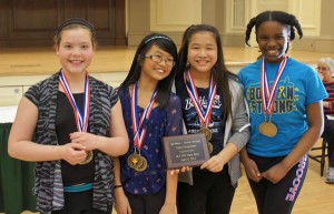 Jackie Morrissey, Olivia Chinsen, Beth Truong, and Valerie Casimir