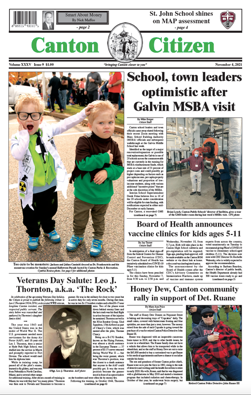 A Look Inside: Canton Citizen’s November 4 Edition | Canton Citizen