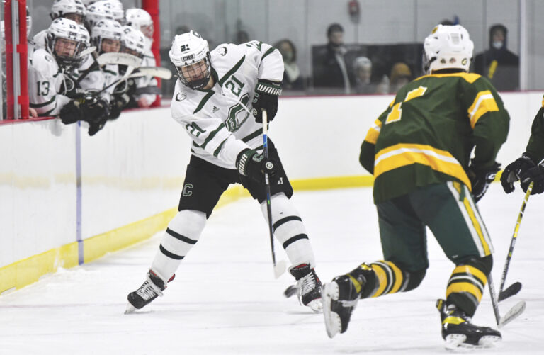 Red-hot CHS boys hockey extends winning streak to 10 | Canton Citizen