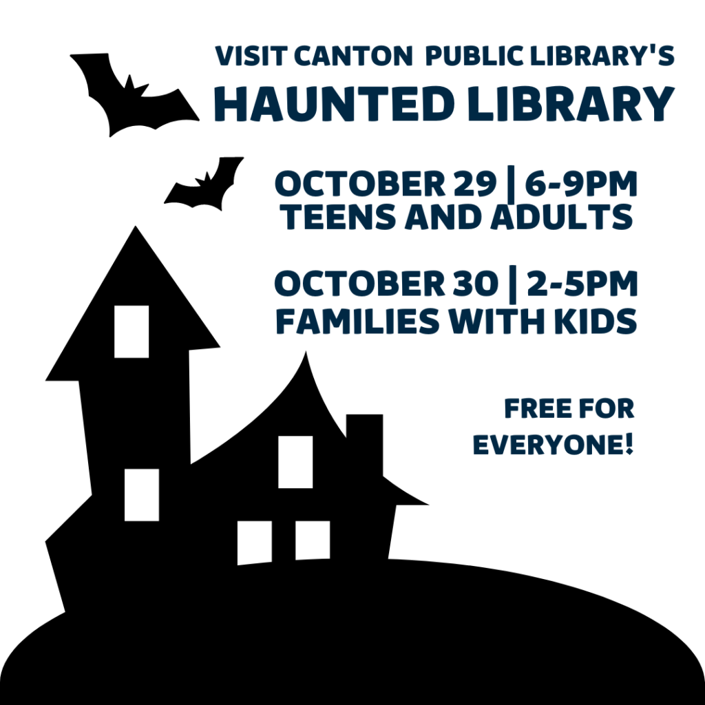 Excitement building for inaugural Haunted Library event | Canton Citizen